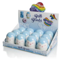 EXPOSITOR DE BOMBAS DE BAÑO  PINGUINOS