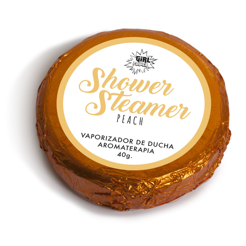 BOMBA DE DUCHA 40 GR. MELOCOTON. BOMBA DE DUCHA 40 GR. MELOCOTON.