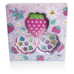 ESTUCHE MAQUILLAJE INFANTIL  FRESA