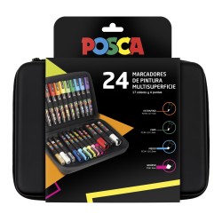 POSCA MALETA PREMIUM 24P
