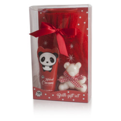 SET DE BAÑO CON BOLSA DE AGUA CALIENTE