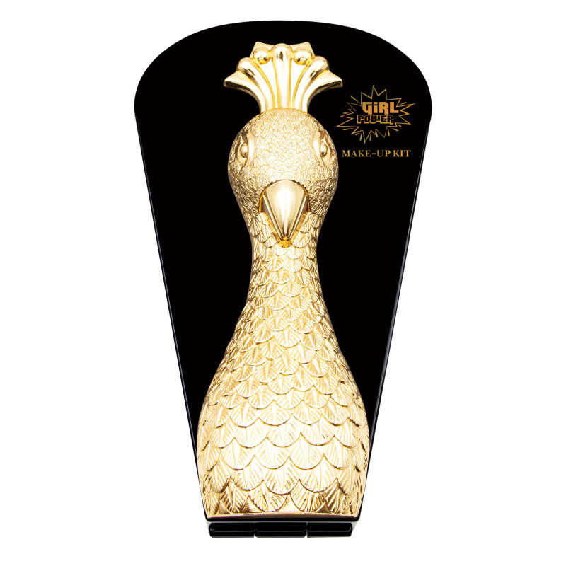 ESTUCHE DE MAQUILLAJE GIRL POWER PAVO REAL ESTUCHE DE MAQUILLAJE GIRL POWER PAVO REAL