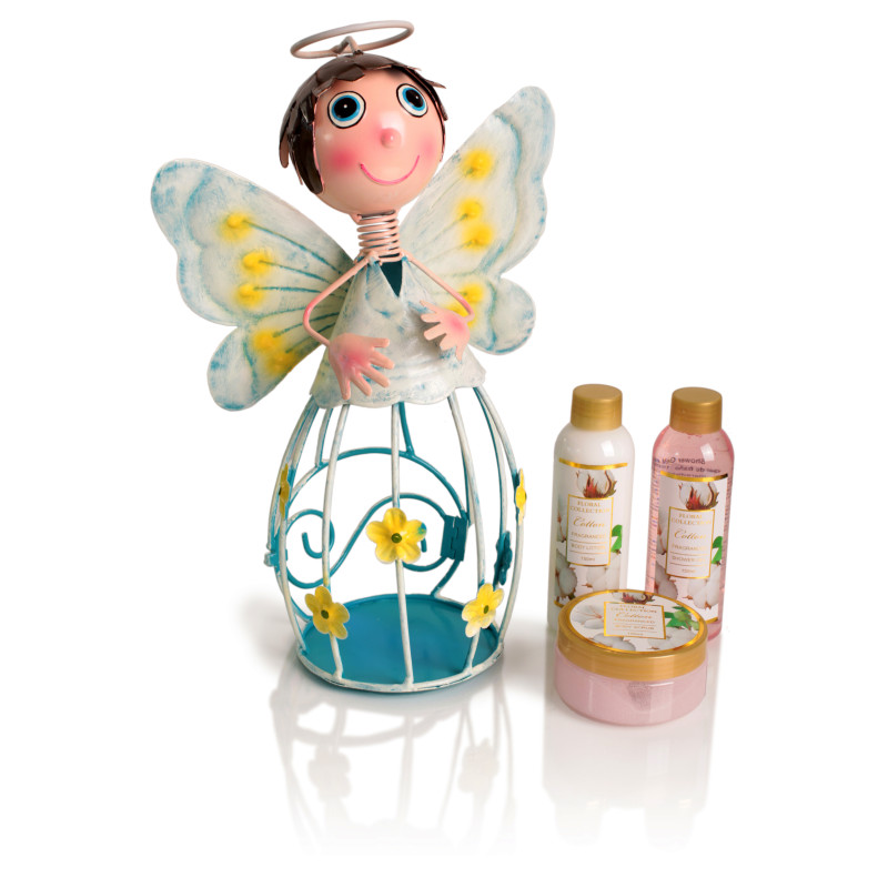 SET FIGURA DE JARDIN ANGEL