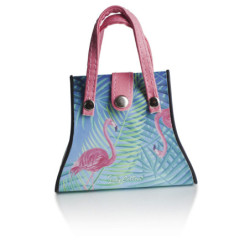 MINI BOLSO. FLAMENCOS.