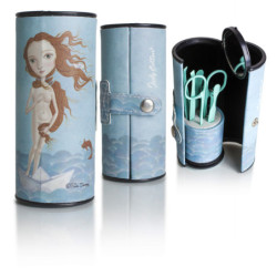 CUBILETE MANICURA CON ESPEJO. VENUS