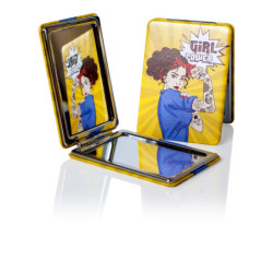 GIRL POWER. ESPEJOS EXPOSITOR 12 UNIDADES