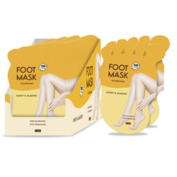 Mascarilla para piernas. Miel y almendra.