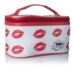 NECESER BESOS GIRL POWER . TAMAÑO 21 X11 X 11,5