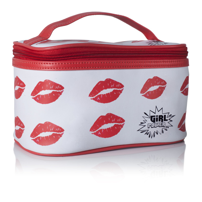 NECESER BESOS GIRL POWER . TAMAÑO 21 X11 X 11,5