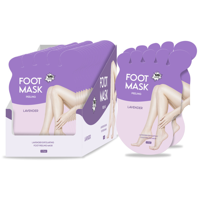 Mascarilla exfoliante para pies