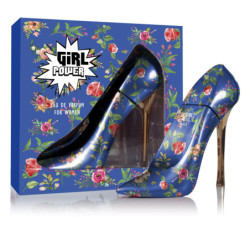 PERFUMER PARA MUJER GIRL POWER  TACON AZUL