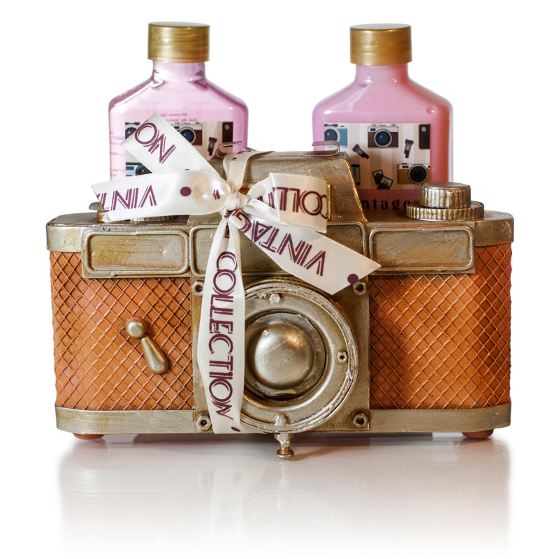 CAMARA DE FOTOS VINTAGE ROSA