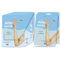 Mascarilla para brazos con Argan y Nicotinamida.