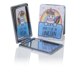 UNICORNIOS ESPEJOS DOS MODELOS. EXPOSITOR 12 UNIDADES