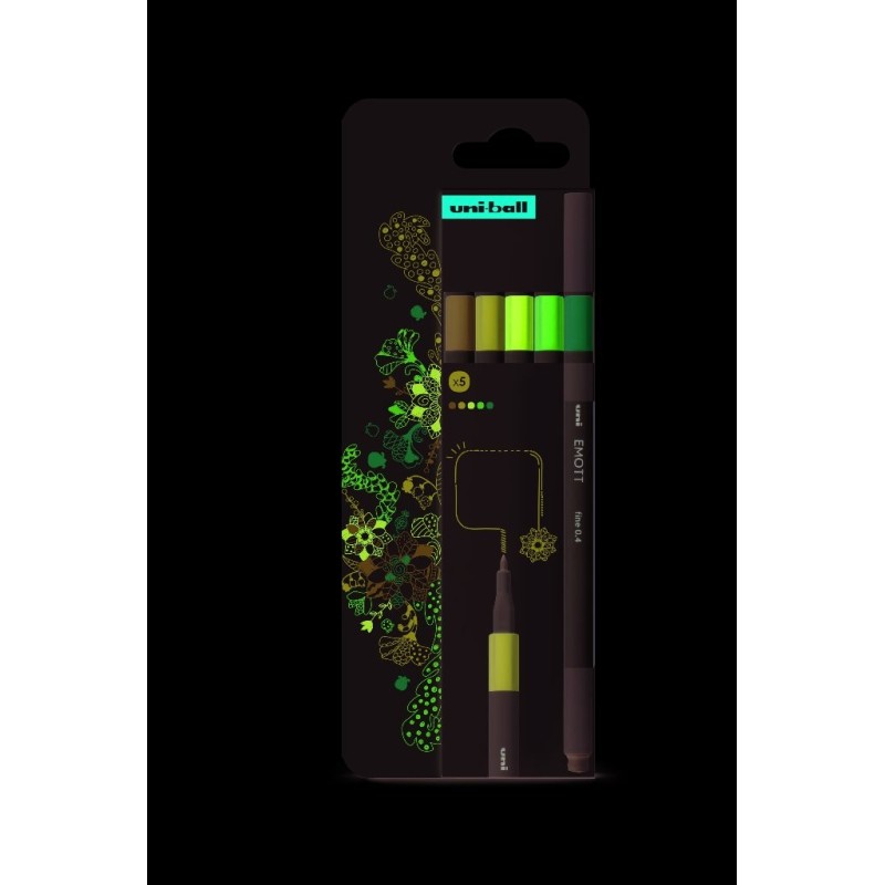 EMOTT 5C SET COLORES FLORALES