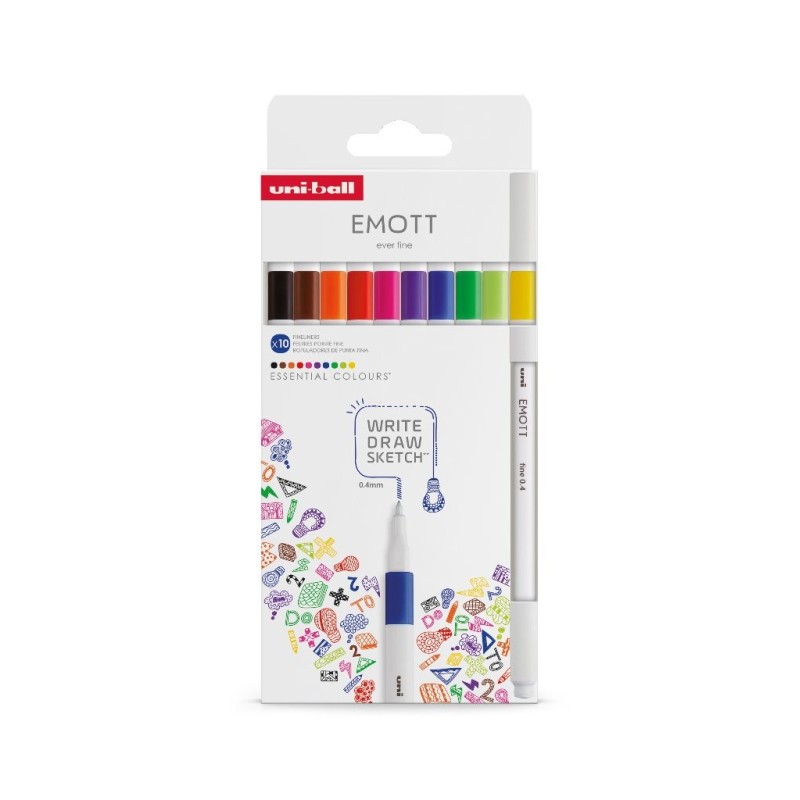 EMOTT 10C SET COLORES ESENCIALES