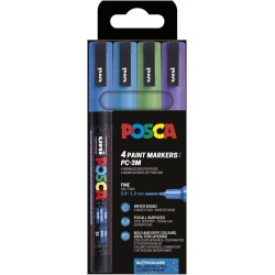 PC-3M/4C SET COLORES FRÍOS PURPURINA