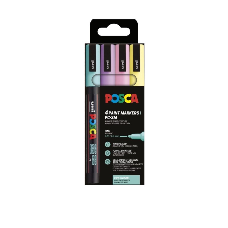 PC-3M/4C SET COLORES SUAVES