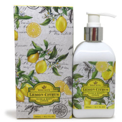 LOCIÓN DE MANOS Y CUERPO LEMON CITRUS 300 ML