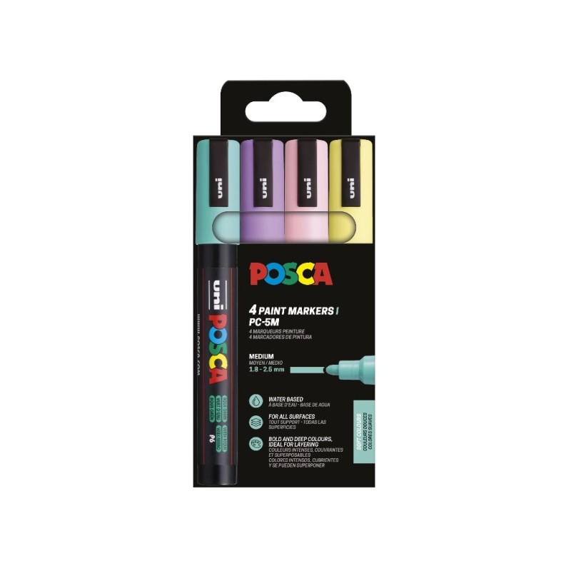 PC-5M/4C SET COLORES SUAVES