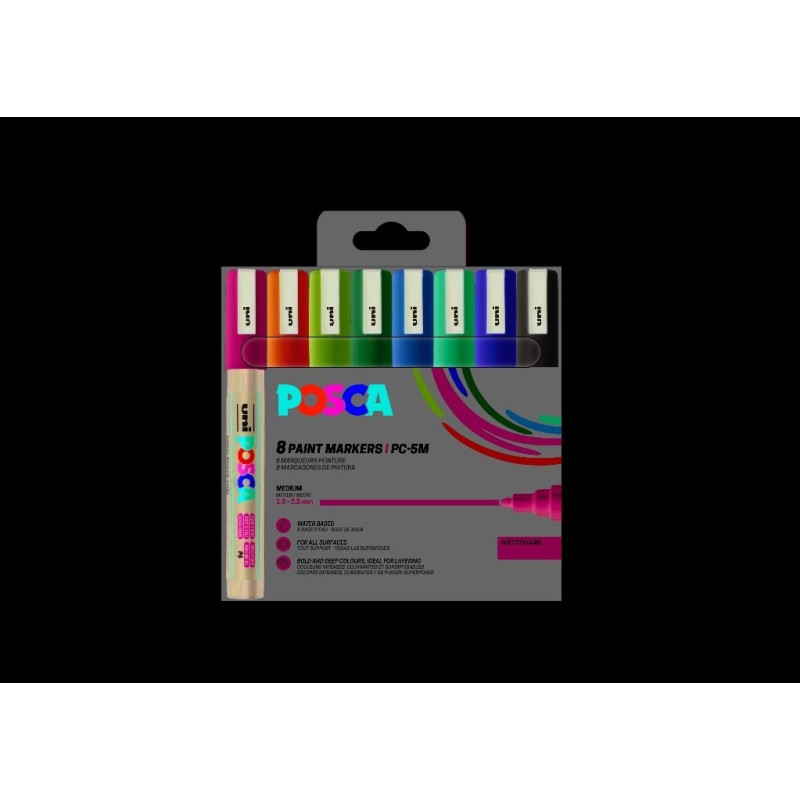 PC-5M/8C SET COLORES SUAVES