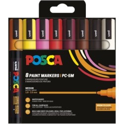 PC-5M/8C SET COLORES CÁLIDOS
