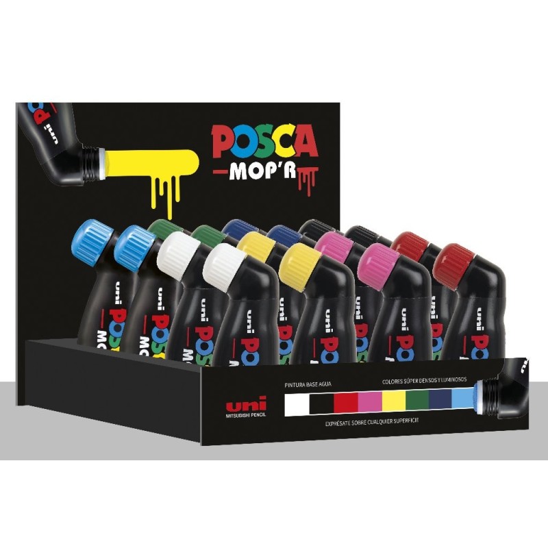 EXPOSITOR POSCA MOPR 16 PCS