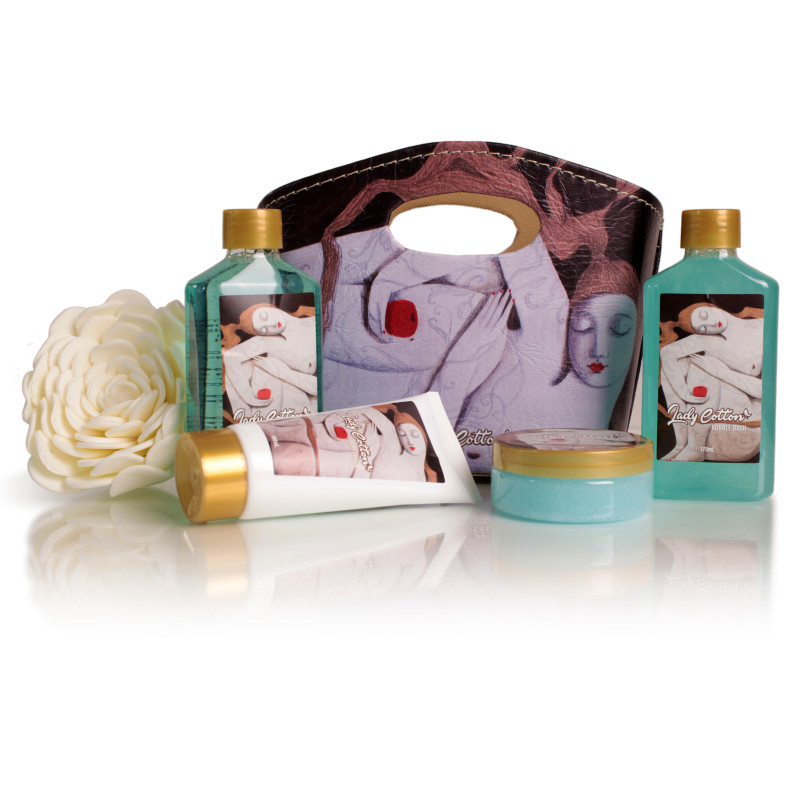 BOLSO LADY COTTON. CHICA DURMIENDO.