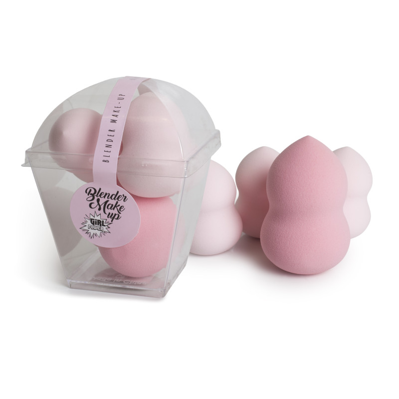 ESPONJAS DE MAQUILLAJE 4 PIEZAS