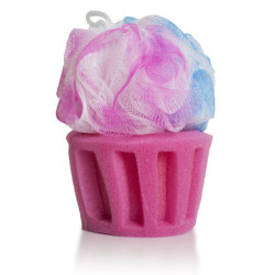 ESPONJA DE BAÑO MUFFINS 12X8X8