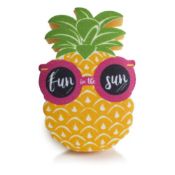 ESPONJA DE BAÑO PIÑA 12X8X3