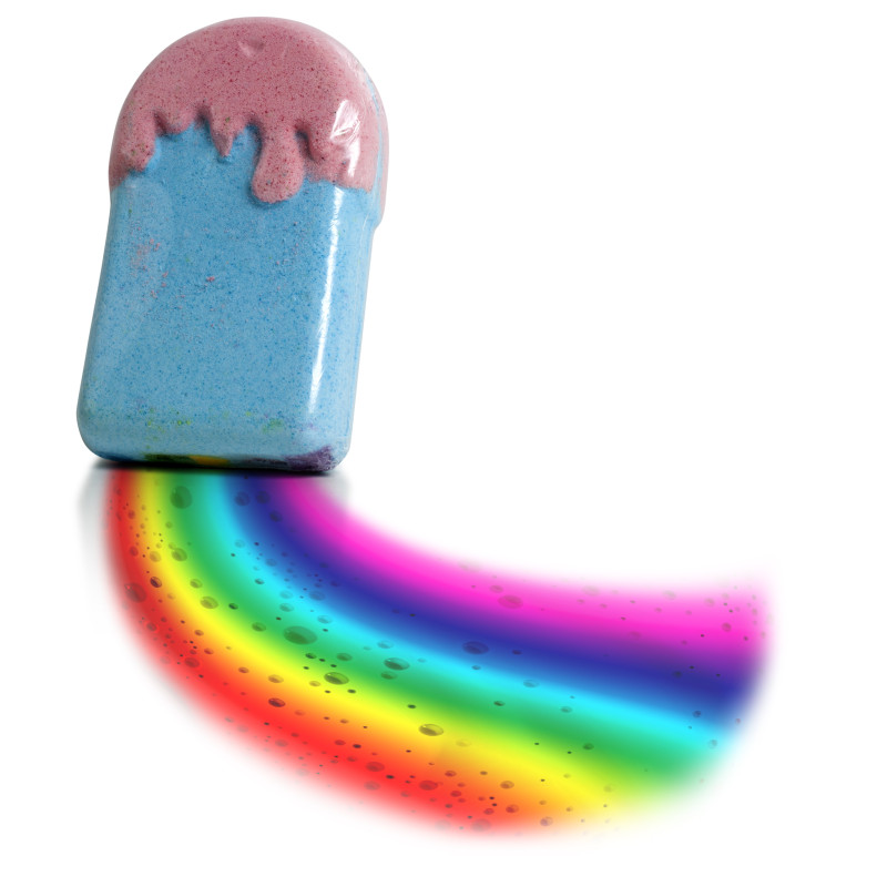 BOMBA DE BAÑO HELADO VAINILLA